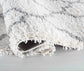 Marrakesh Trellis Shaggy Rug - Light Cream