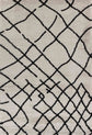 Marrakesh Abstract Shaggy Rug - Stone