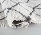 Marrakesh Abstract Shaggy Rug - Dark Cream