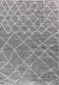 Marrakesh Abstract Shaggy Rug - Grey