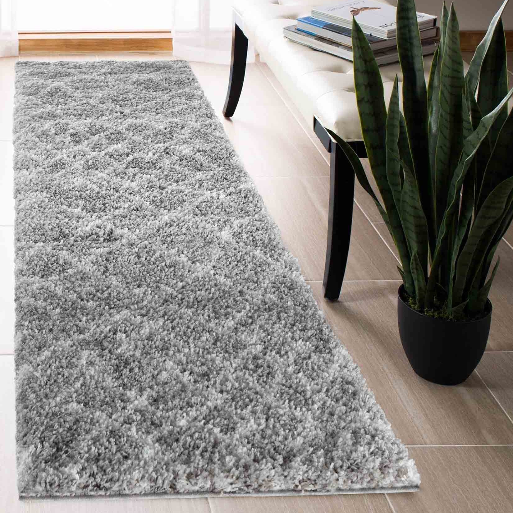 Marrakesh Abstract Shaggy Rug - Runners - 60x220 cm