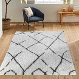 Marrakesh Scandi Shaggy Rug - Dark Cream