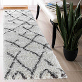 Marrakesh Scandi Shaggy Rug - Dark Cream