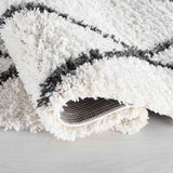 Marrakesh Scandi Shaggy Rug - Dark Cream