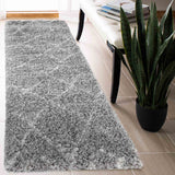 Marrakesh Scandi Shaggy Rug - Grey