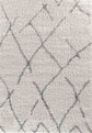 Marrakesh Scandi Shaggy Rug - Light Cream