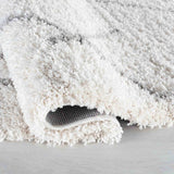 Marrakesh Scandi Shaggy Rug - Light Cream