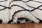 Marrakesh Scandi Shaggy Rug - Stone