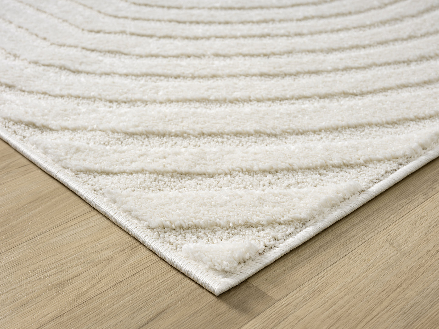 Aya Scandinavian Vertex modern rug, styled view 4