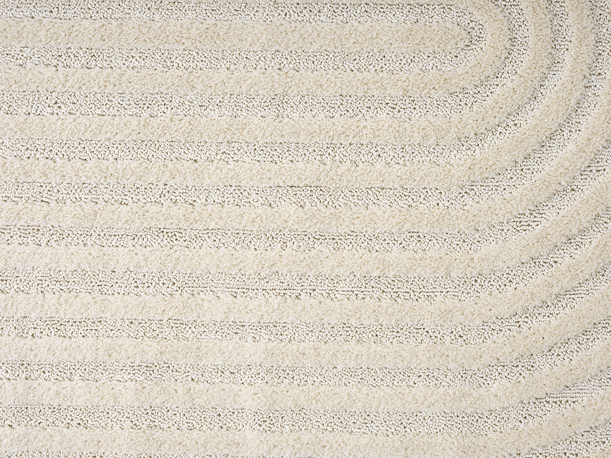 Isabella Cirque textured rug, styled view 5