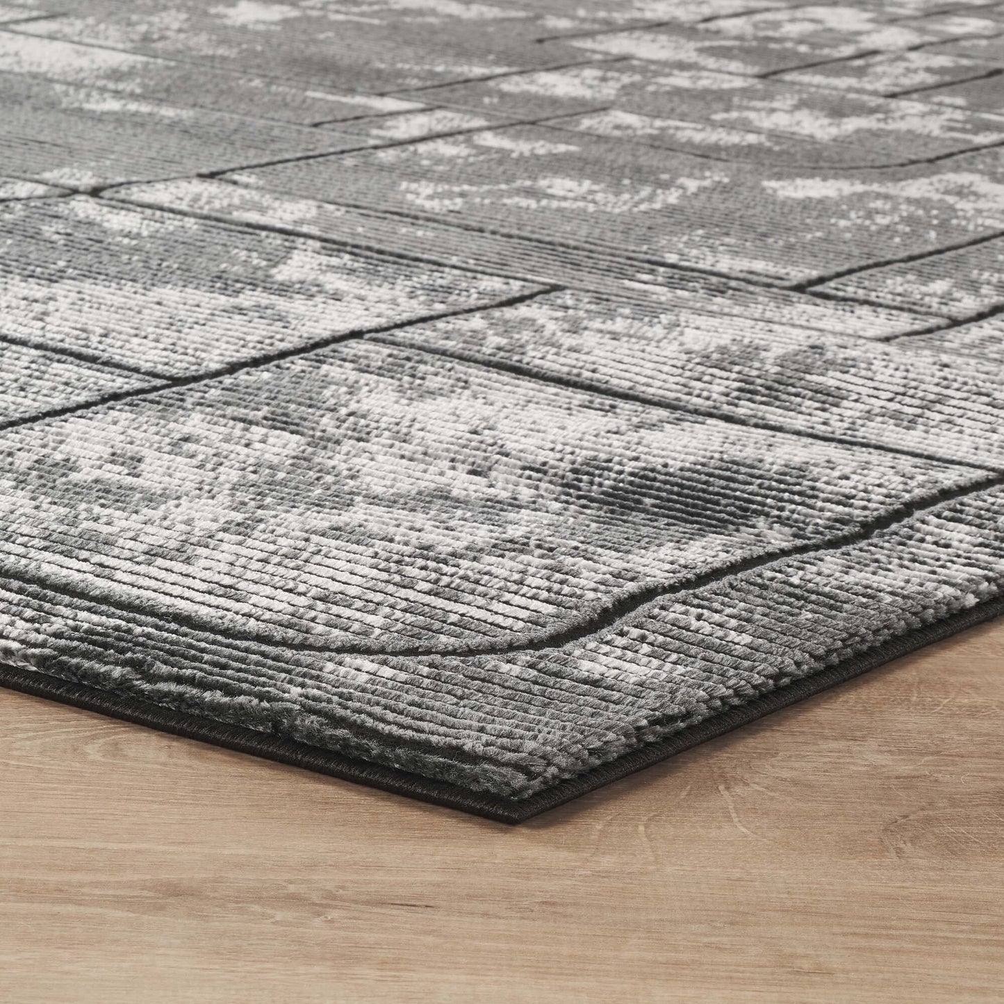 Belgravia Metallic Rug - Cobble Mocha