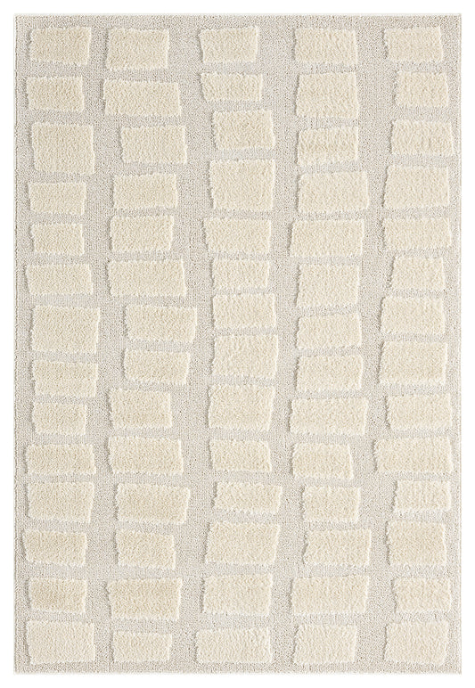 Isabella Textured Rug - Cobble