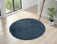 Comfy Fluffy Rug - Black