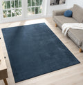 Comfy Fluffy Rug - Navy