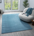 Comfy Fluffy Rug - Blue