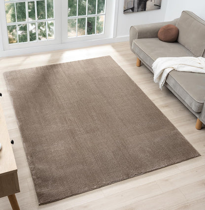 Comfy Fluffy Rug - Dark Beige