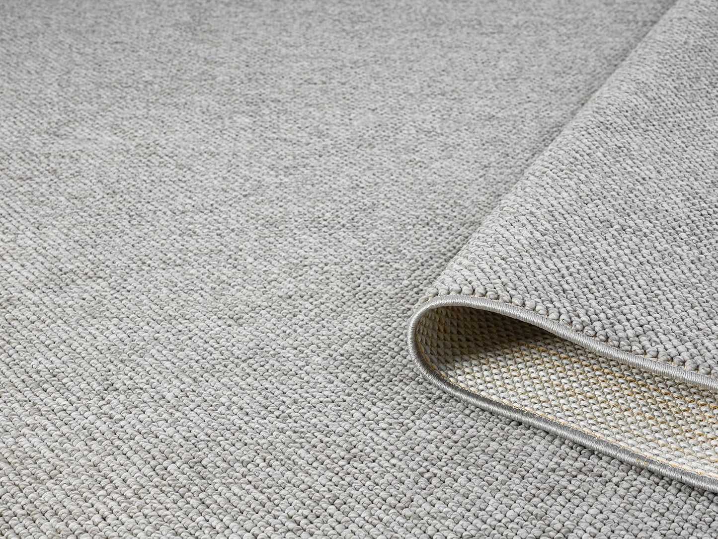 Avior Bobble, Wool-Like Modern Living Room Area Rug, Cream, 200x290cm