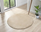 Comfy Fluffy Rug - Black