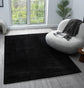 Comfy Fluffy Rug - Black