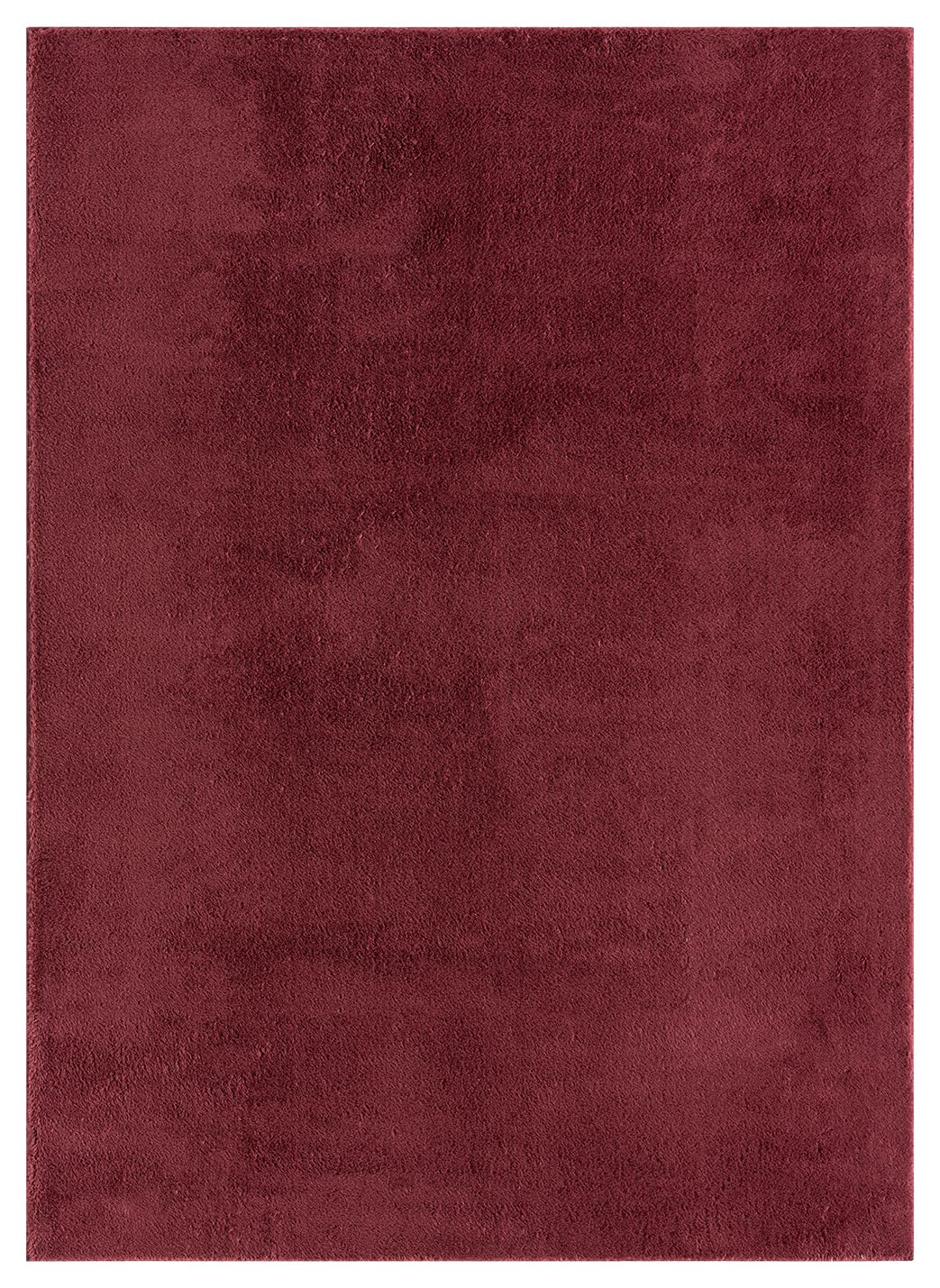 Comfy Washable Modern Living Room Rug Polyester Plain Indoor Area Rug with Low Pile - Anti-Slip Felt Backing Bedroom-Hallway Runner