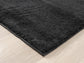 Comfy Fluffy Rug - Black