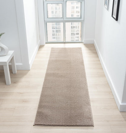 Comfy Fluffy Rug - Dark Beige