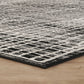Mayfair Mesh metallic rug, styled view 4