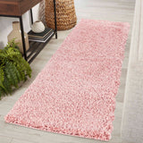 Oxford Shaggy Rug - Baby Pink