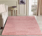 Oxford Shaggy Rug - Baby Pink