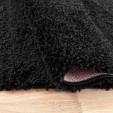 Oxford Shaggy Rug - Black