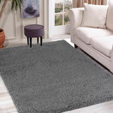 Oxford Shaggy Rug - Dark Grey