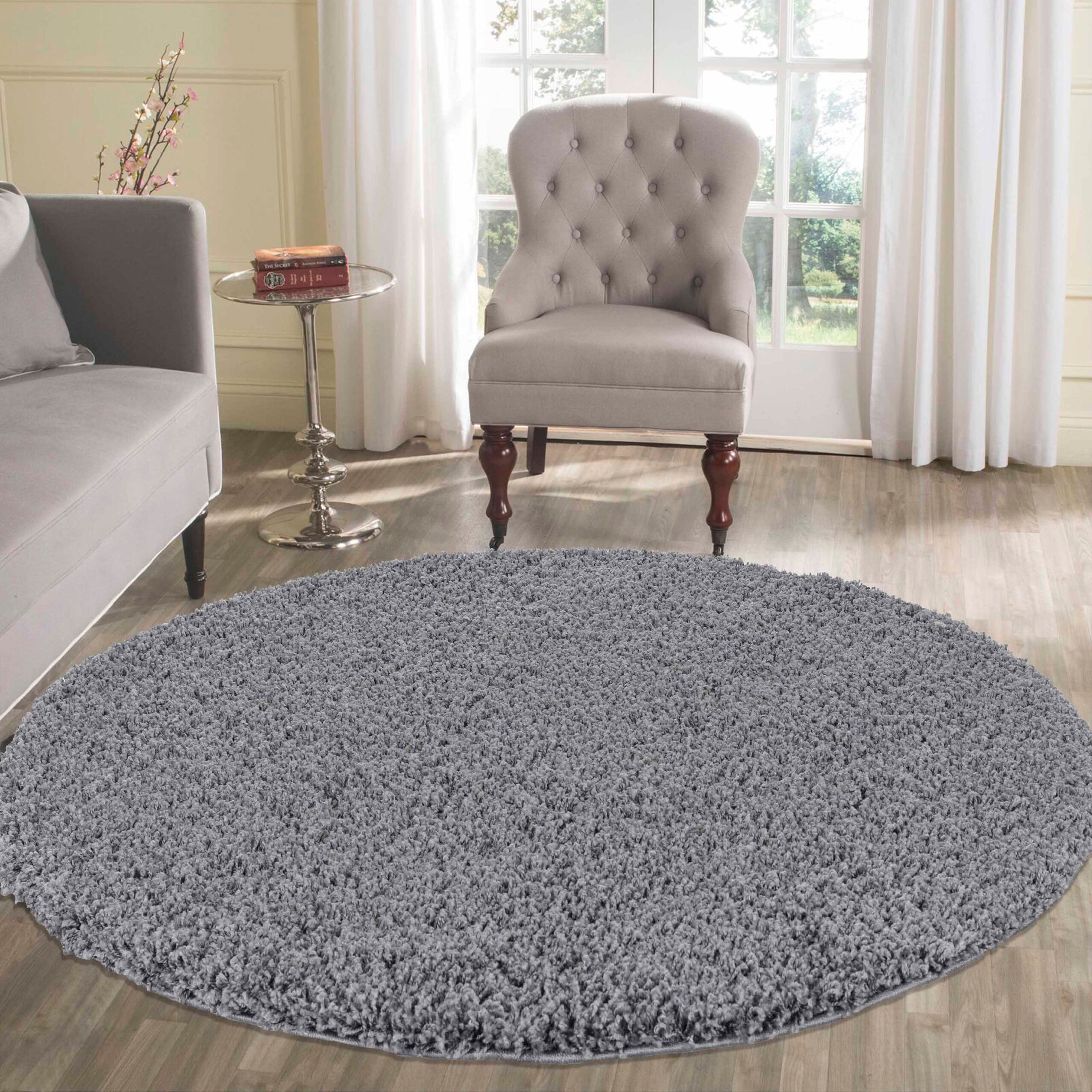 Oxford Shaggy Rug - Dark Grey