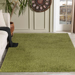 Oxford Shaggy Rug - Green