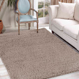 Oxford Shaggy Rug - Light Beige