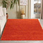 Oxford Shaggy Rug - Orange