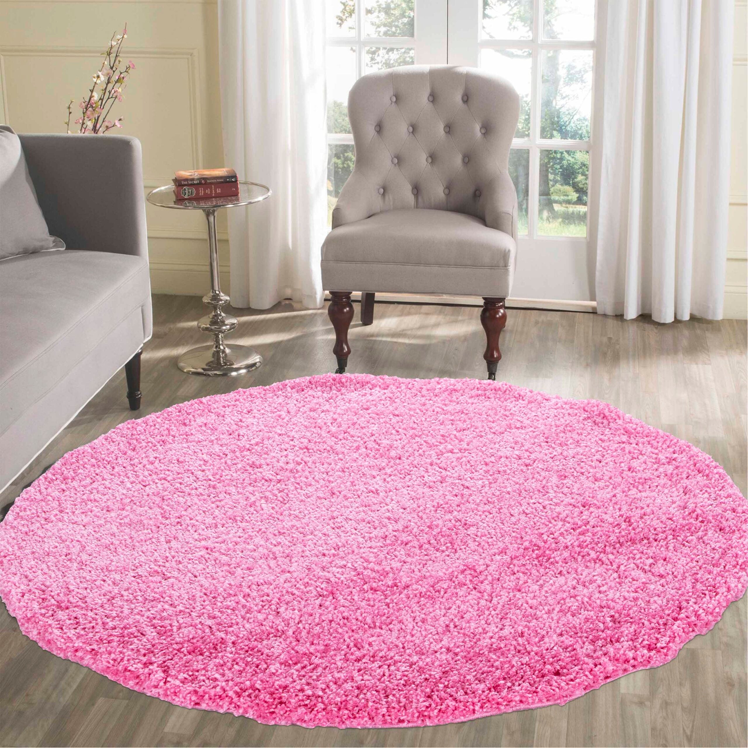 Oxford Shaggy Rug - Pink