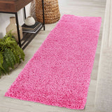 Oxford Shaggy Rug - Pink