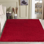 Oxford Shaggy Rug - Red