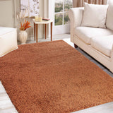 Oxford Shaggy Rug - Terracotta