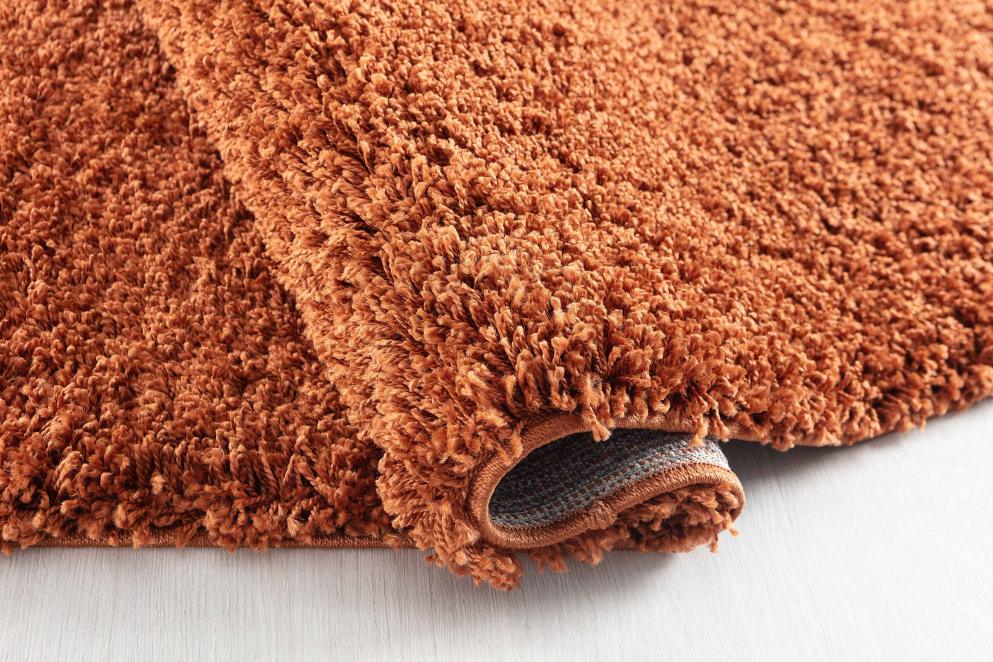 Oxford Shaggy Rug - Terracotta