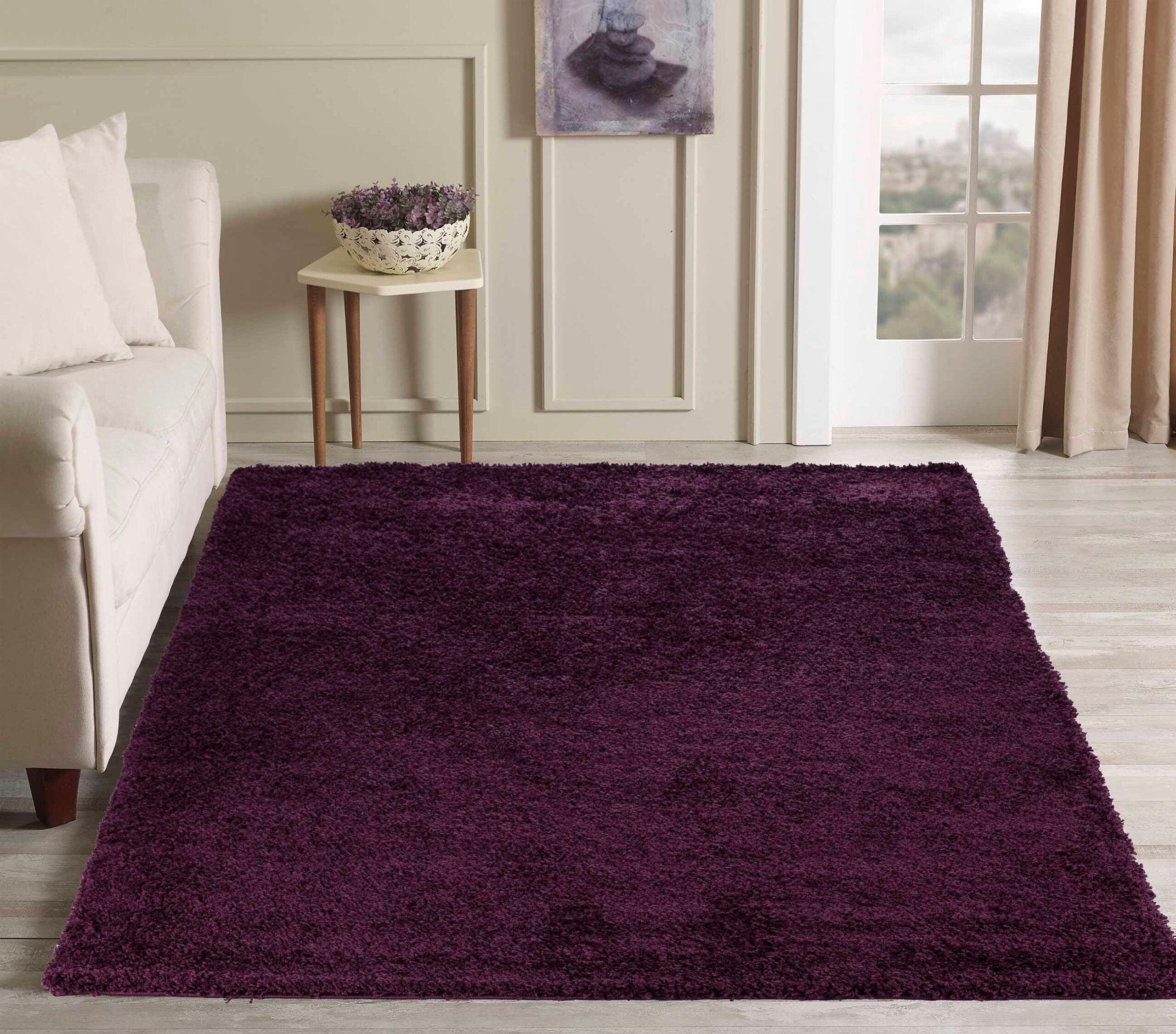 Oxford Shaggy Rug - Violet