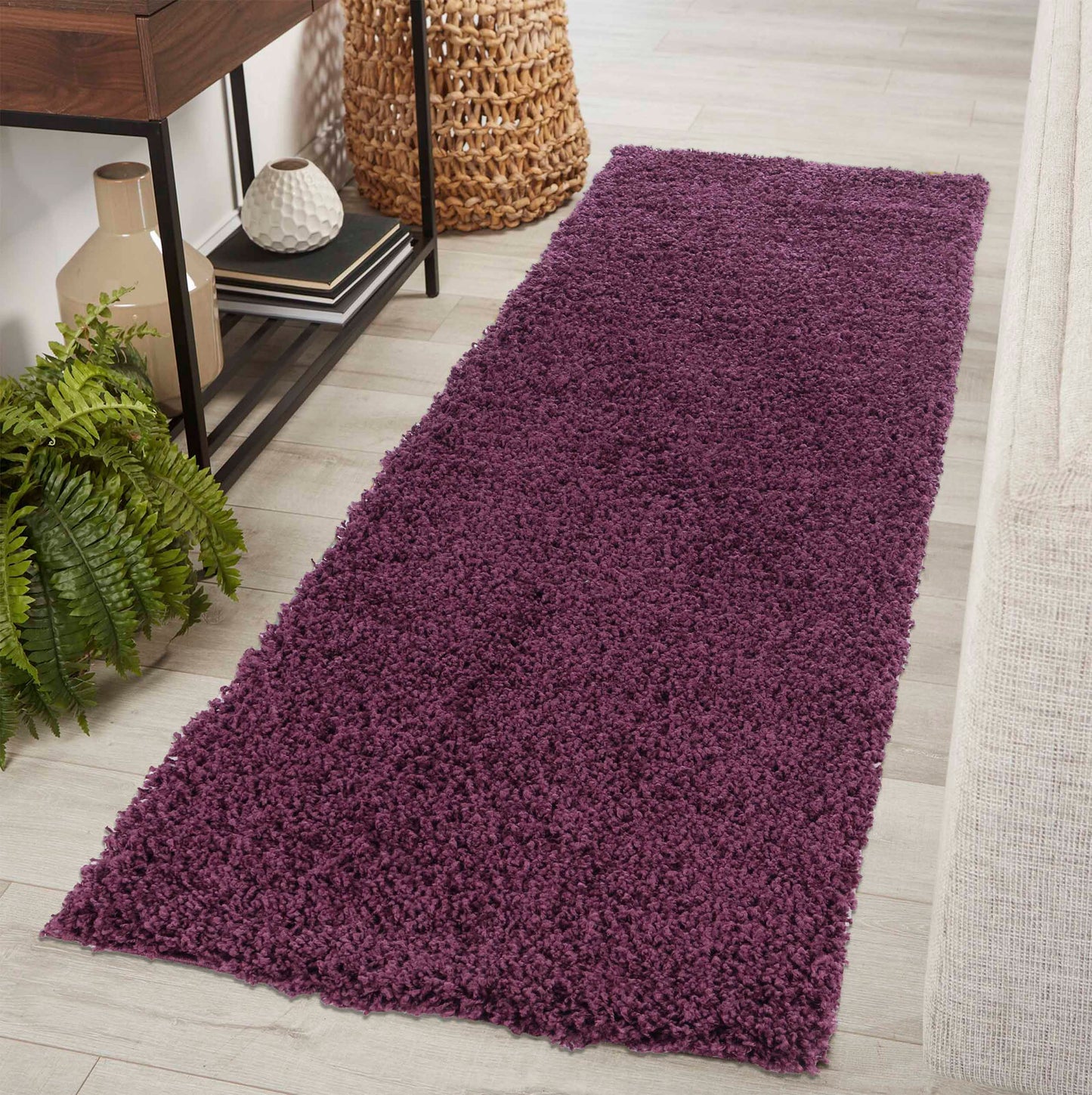 Oxford Shaggy Rug - Violet