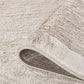 Elysium Expression metallic abstract rug, styled view 3