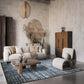 Belgravia Metallic Rug - Nexus Mocha