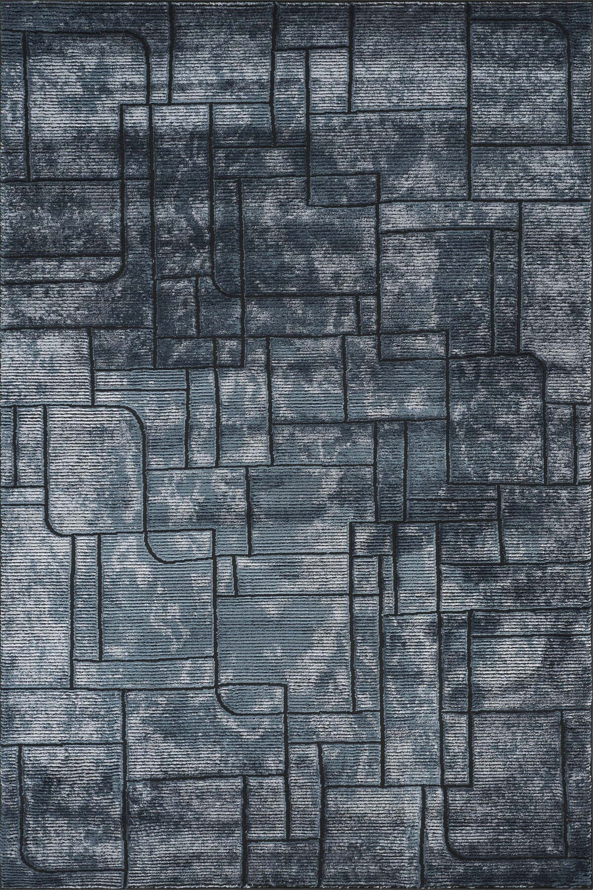 Belgravia Metallic Rug - Cobble Mocha