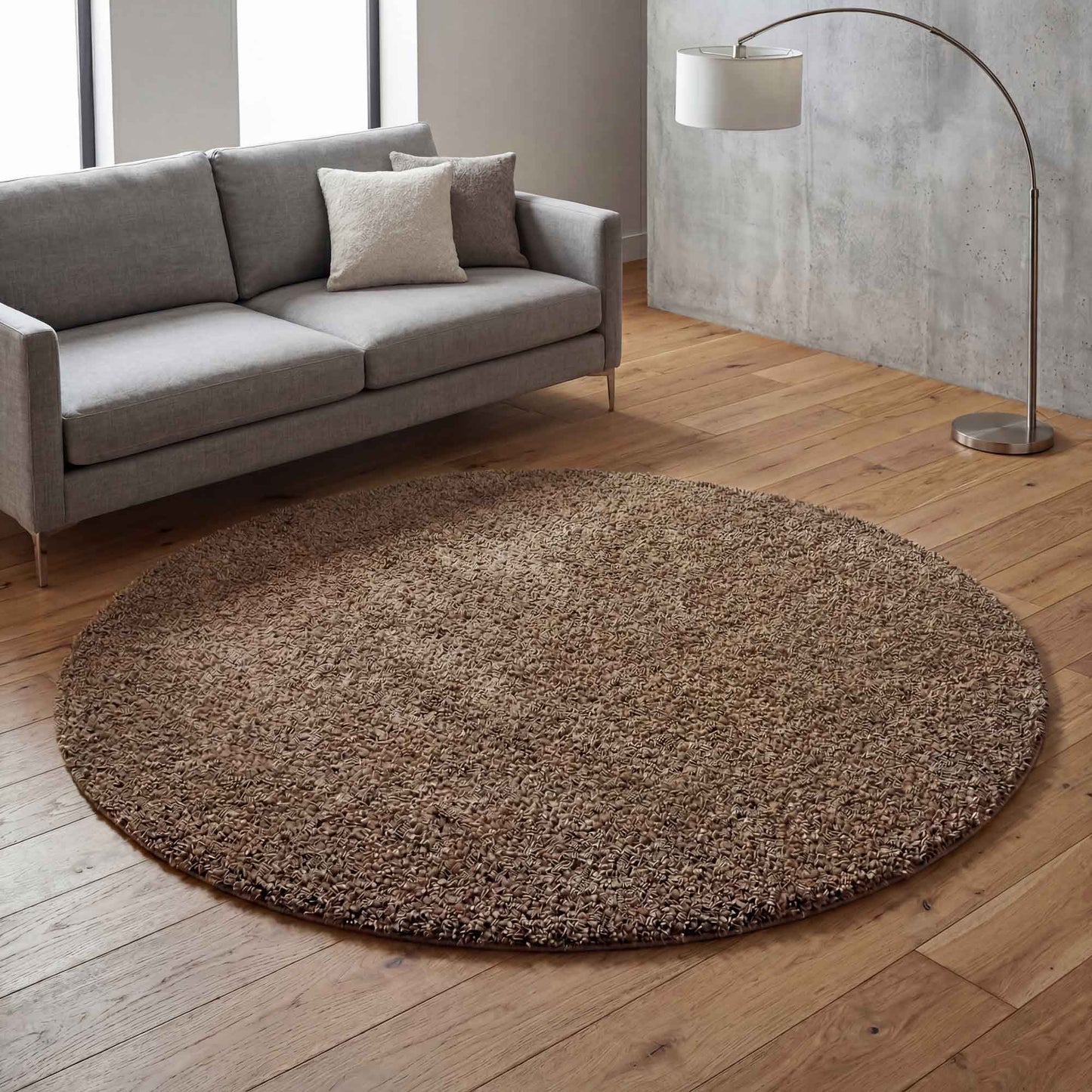 Ainsley Shaggy Rug - Dark Grey