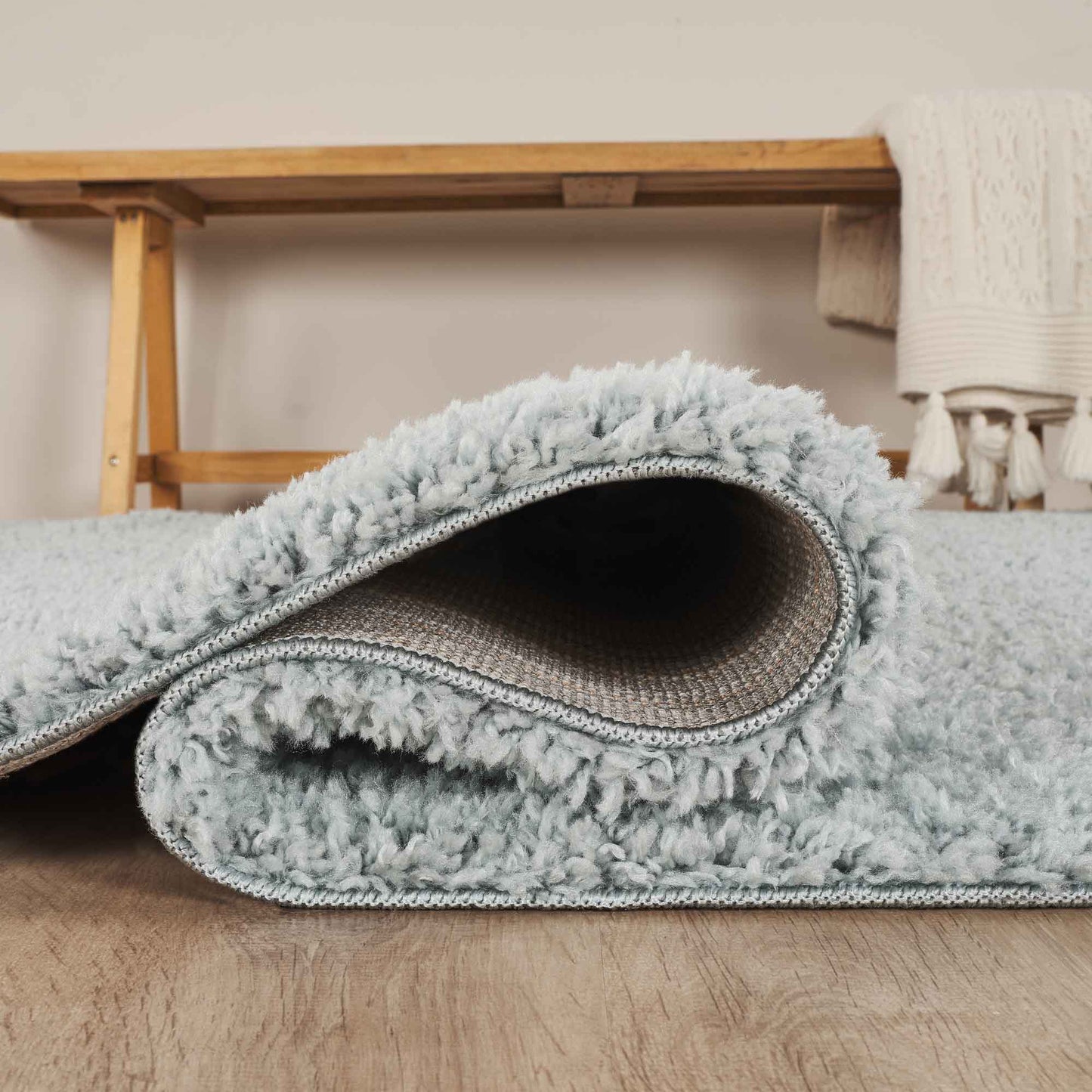 Ainsley Shaggy Rug - Dark Grey