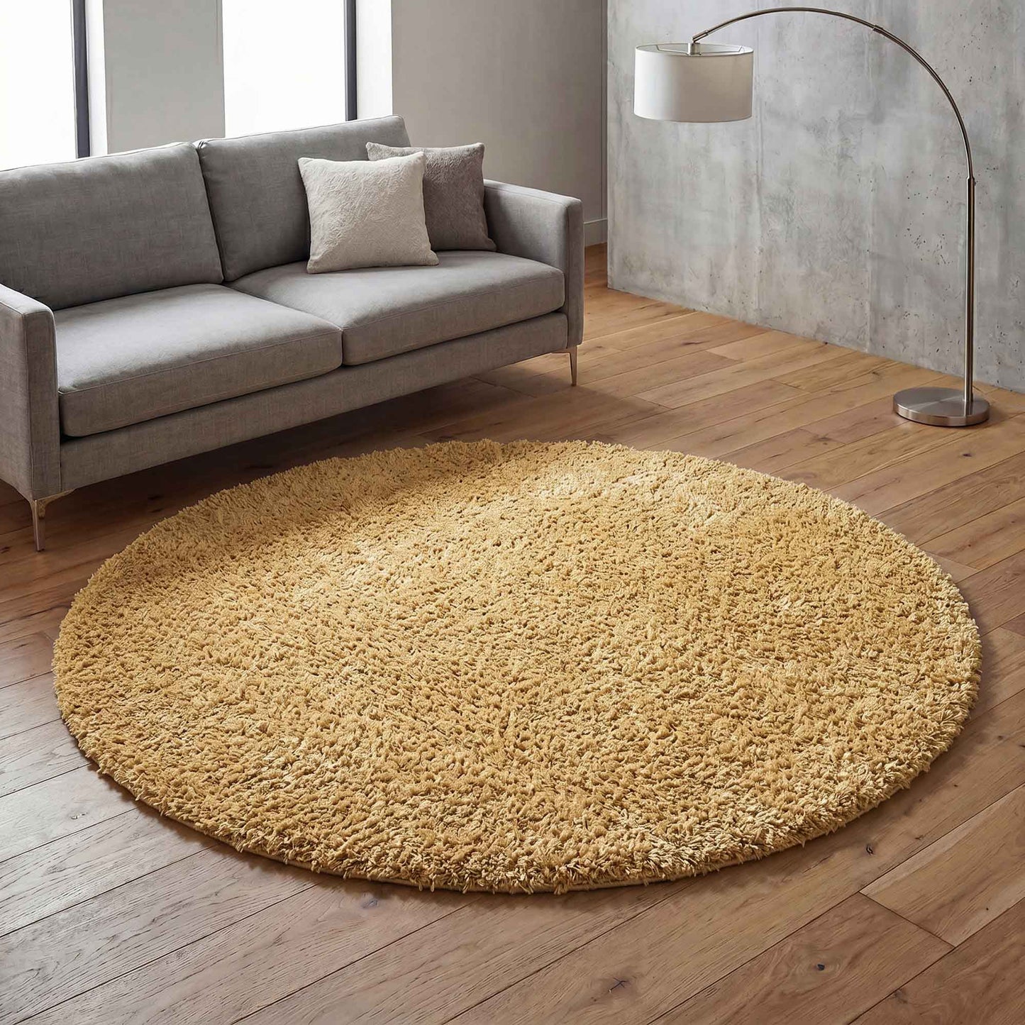 Ainsley Shaggy Rug - Dark Grey