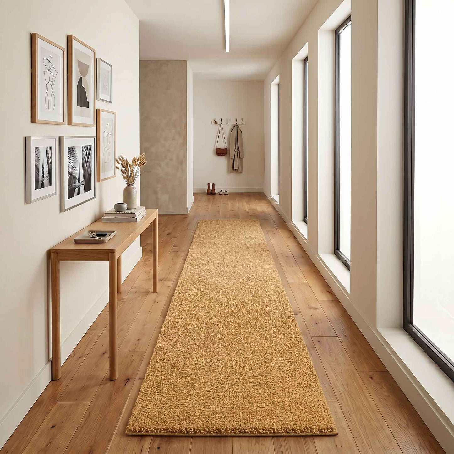 Ainsley Shaggy Rug - Dark Grey