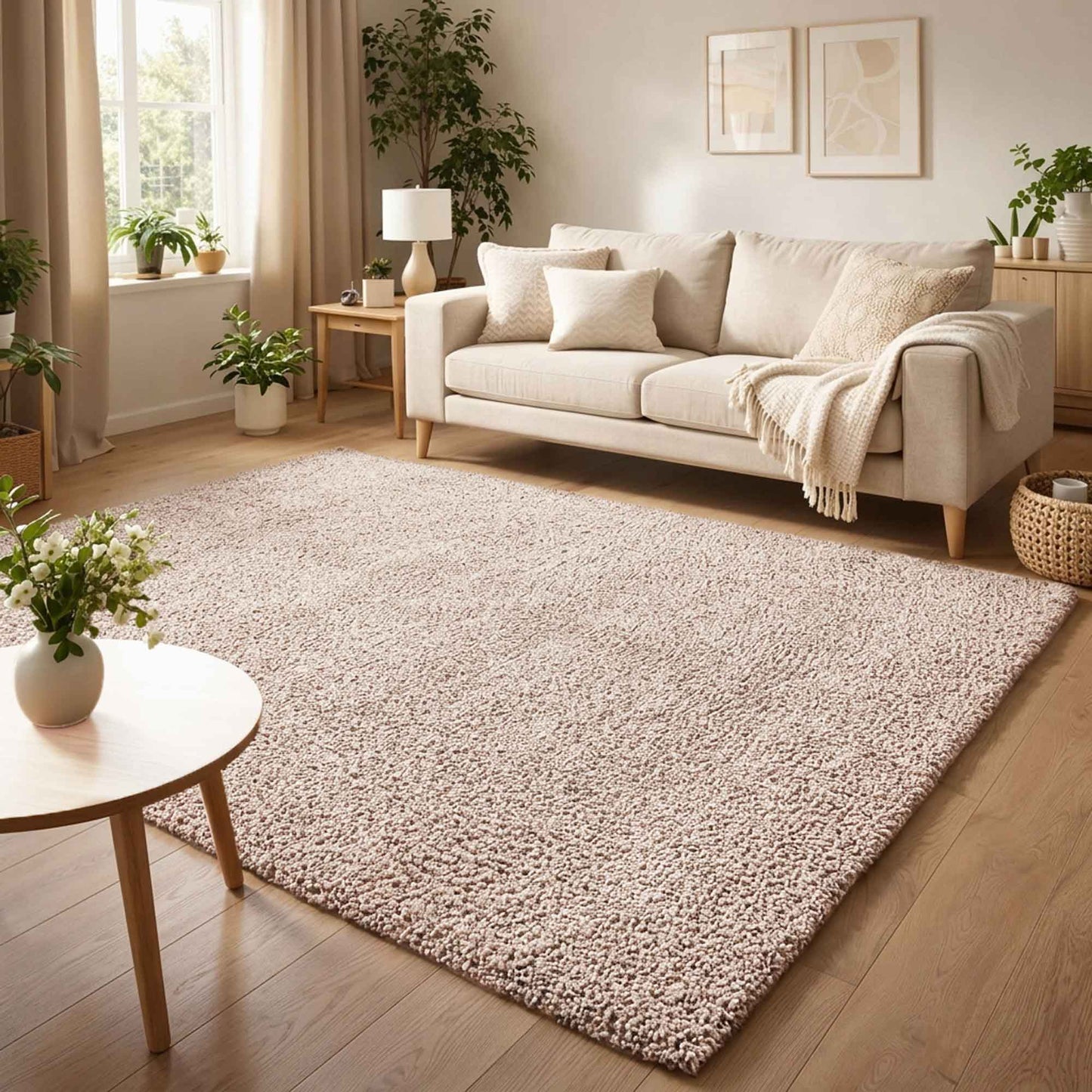 Ainsley Shaggy Rug - Dark Grey